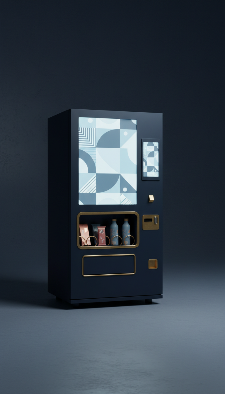 Midnight Blue vending machine