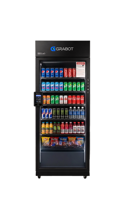 480 Air AI Smart Cooler Vending Machine Full View