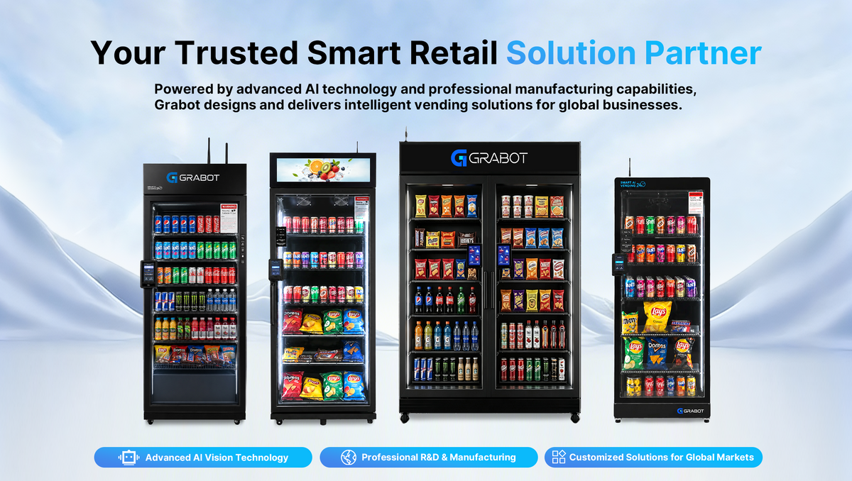 GRABOT Smart Vending en Acción