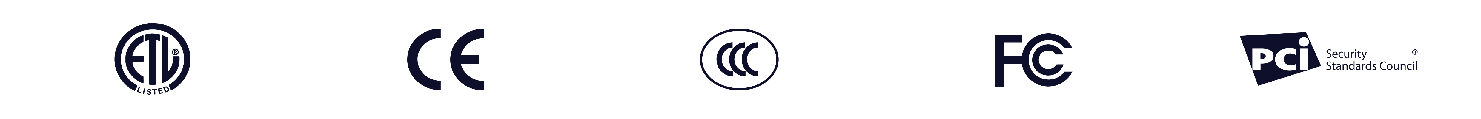 ETL CE FCC NSF NAMA Certifications