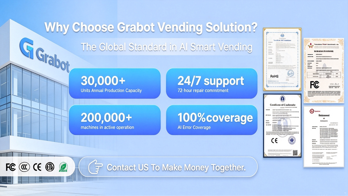 GRABOT Smart Vending in Action