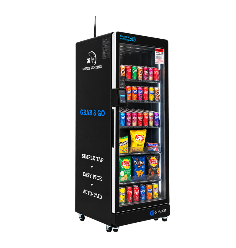 Máquina expendedora inteligente con enfriador Prime AI 520