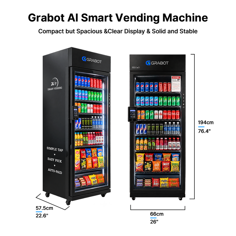 480 Air AI Smart Cooler Vending Machine