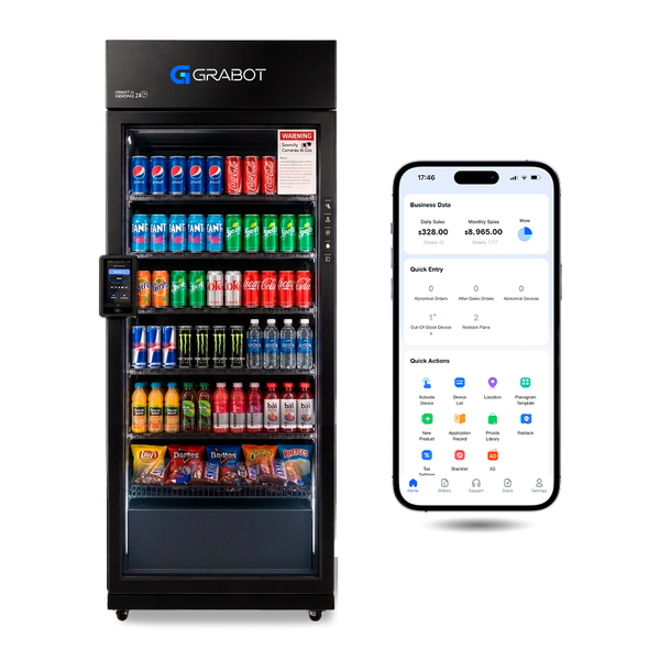 480 Air AI Smart Cooler Vending Machine