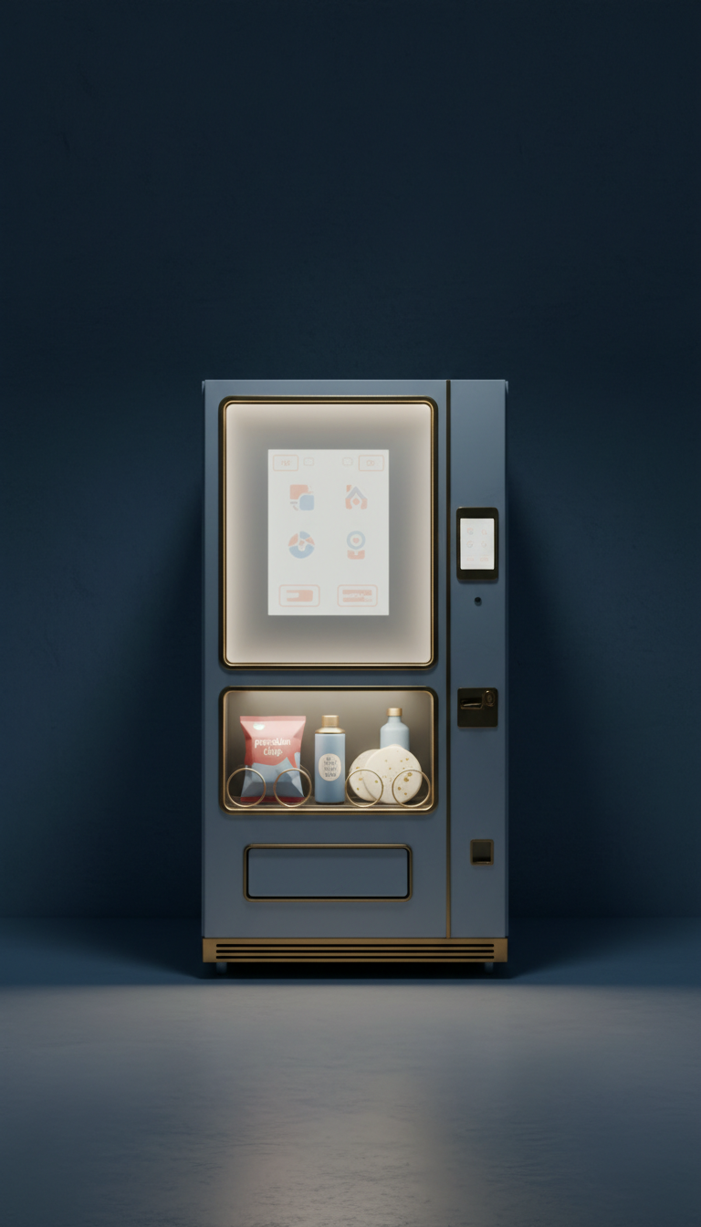 Porcelain Touch vending machine