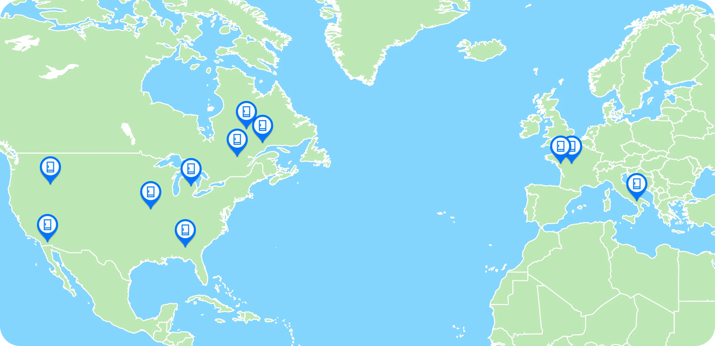 Global Partner Map